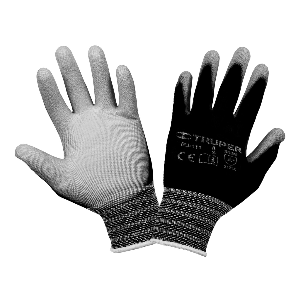 Guantes de nylon recubiertos de poliuretano, CH, TRUPER GU-111