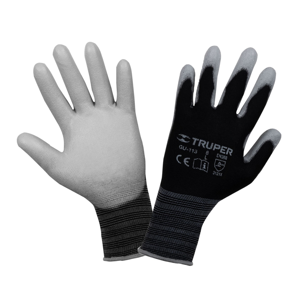 Guantes de nylon recubiertos de poliuretano, G, TRUPER GU-113