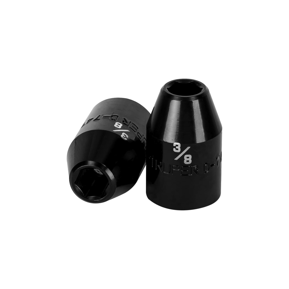 Dado de impacto de 3/8', 6 puntas, cuadro 1/2', TRUPER D-7412-H