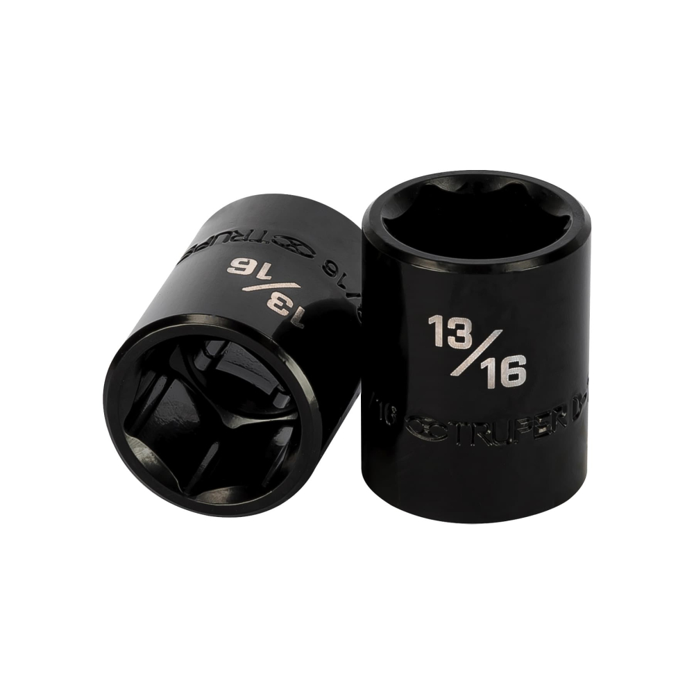 Dado de impacto de 13/16', 6 puntas, cuadro 1/2', TRUPER D-7426-H