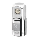 Adaptador para matraca de cuadro 1/4' a cuadro 3/8', TRUPER A-5256