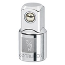 Adaptador para matraca de cuadro 3/8' a cuadro 1/2', TRUPER A-5253