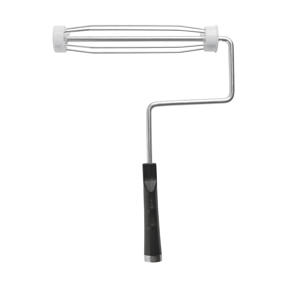 Maneral de 9', reforzado, con jaula para rodillo, TRUPER MAJA-9X