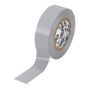 Cinta de aislar de 9 m x 19 mm, gris, TRUPER M-22G