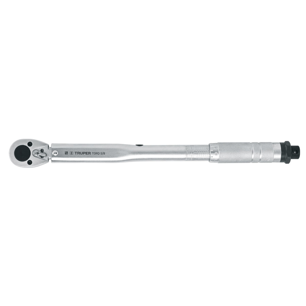 Torquímetro de trueno, dos lecturas, cuadro 3/8', Truper TORQ-3/8