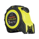 Flexómetro Auto-Lock contra impactos 5 m cinta 19 mm, TRUPER FA-5M