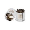 Dado de 7/8', 6 puntas, cuadro 3/8', TRUPER D-3828-H