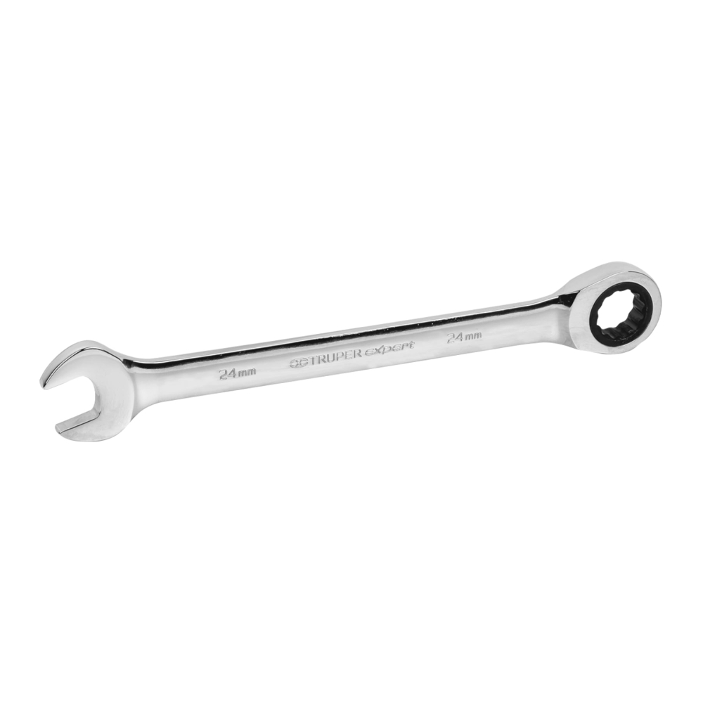Llave combinada con matraca 24 mm x 325 mm largo, EXPERT LL-2024MX