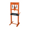 Prensa hidráulica tipo 'H' de 12 ton, con gato de botella PREH-12G