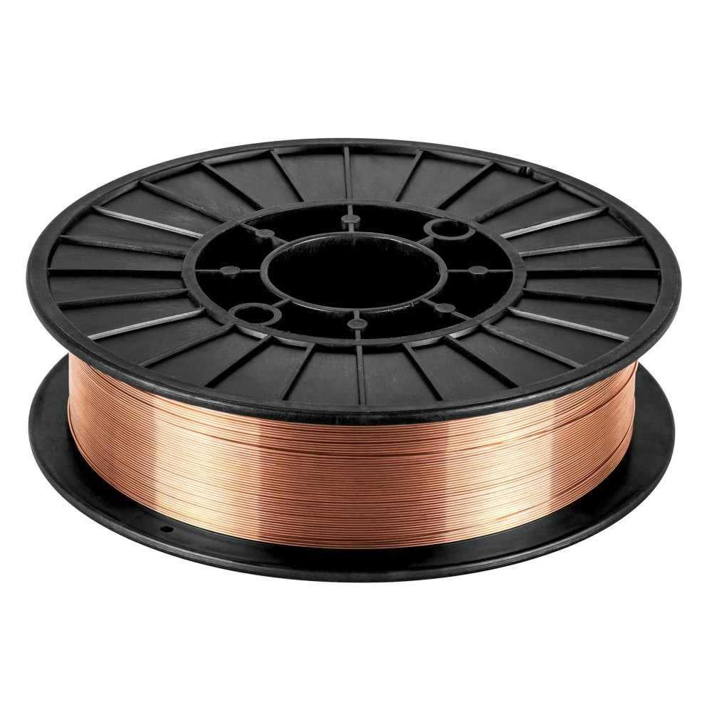 Caja con 5 kg de microalambre sólido para procesos con gas MICRO-5G