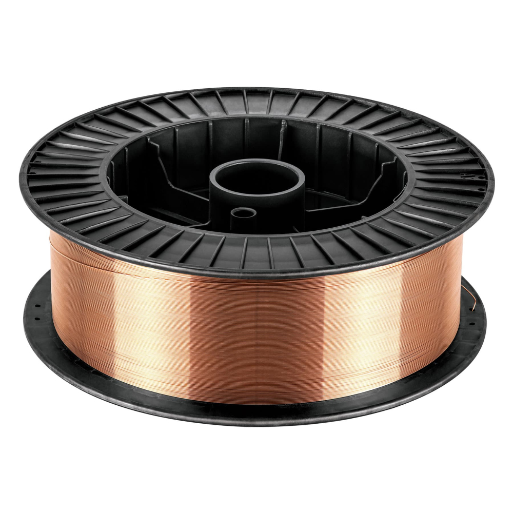 Caja 15 kg de microalambre sólido, con gas, .030', TRUPER MICRO-15G