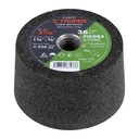 Copa abrasiva 3-5/32' x 5/8-11, para desbaste G36, TRUPER C-1292-PI