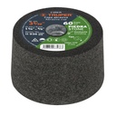 Copa abrasiva 3-5/32' x 5/8-11, para desbaste G60, TRUPER C-1294-PI