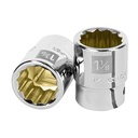 Dado de 1-1/8', 12 puntas, cuadro 3/4', TRUPER D-3436