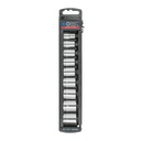 Juego de 9 dados cuadro 3/8' std, TRUPER JD-3/8X9P