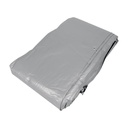 Lona de polietileno reforzada 7x10 m, gris, 180g/m2, TRUPER LT-710