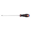 Desarmador de cruz 1/4' x 8' mango Comfort Grip, TRUPER DP-1/4X8B