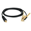Pinza para tierra y cable para cortadoras de plasma, TRUPER CAB-CP-40/60X
