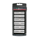 Juego 6 dados largos cuadro 1/2' std, TRUPER JD-1/2X6LP