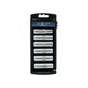 Juego 6 dados largos cuadro 1/2' mm, TRUPER JD-1/2X6LM