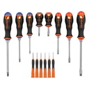 Juego de 8 desarmadores mango Comfort Grip y 6 de joyero DTJ-14B