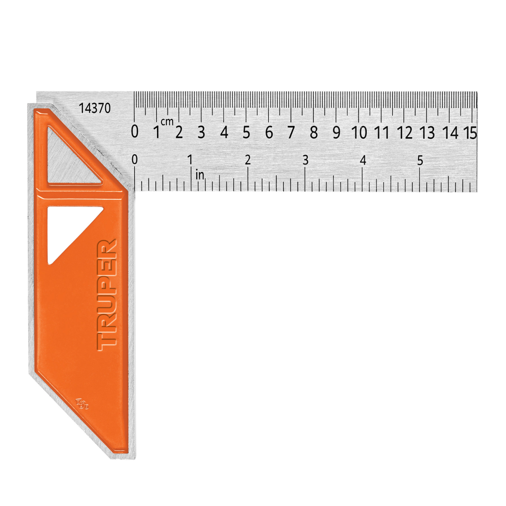 Escuadra 6' para carpintero con mango 100% de aluminio EC-6