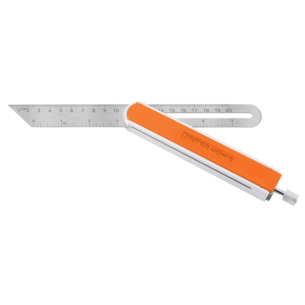 Escuadra 9' falsa de acero inox mango de aluminio, EXPERT EFT-9X