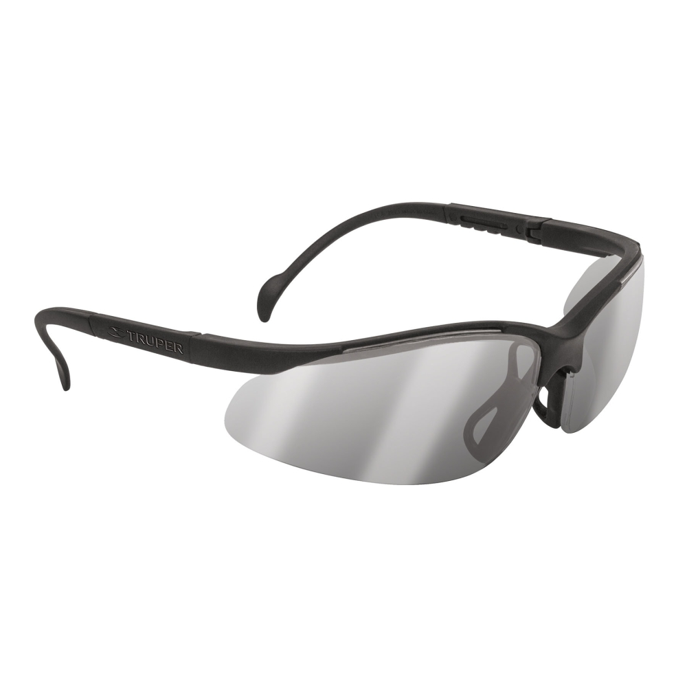 Lentes de seguridad panorámicos espejo plata, TRUPER VISION LEDE-EP