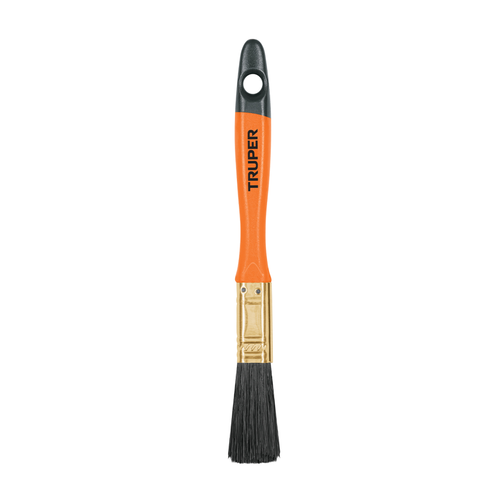Brocha profesional de 1/2' con mango de plástico, TRUPER BRT-1/2