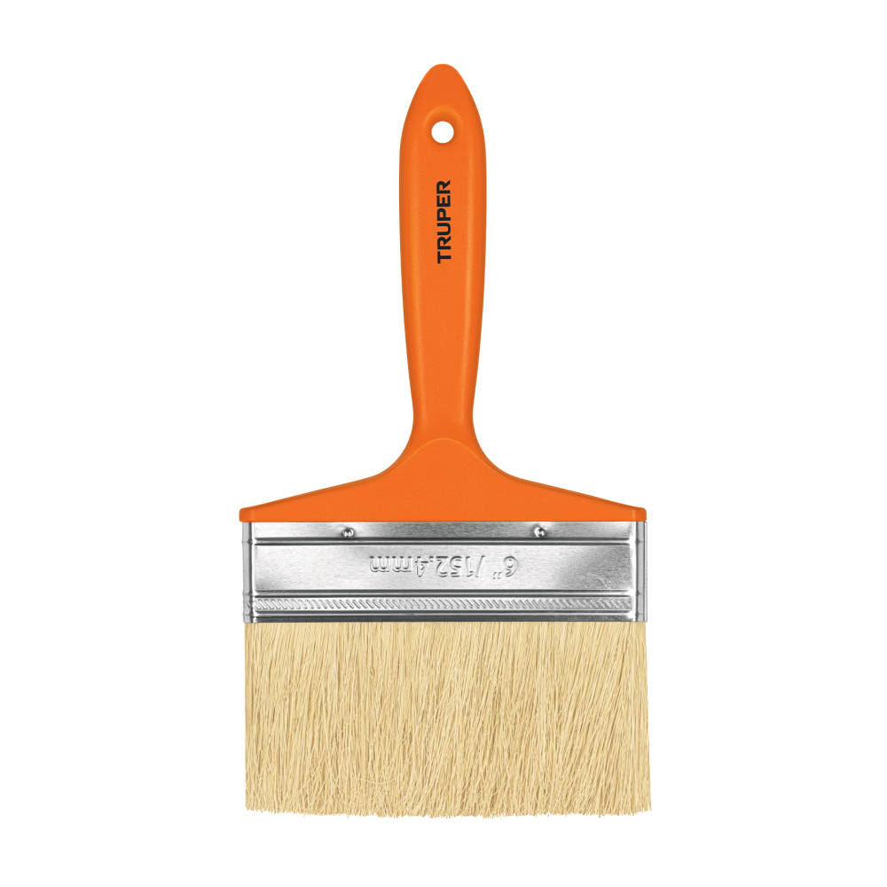 Brocha para encalar e impermeabilizar de 6', mango plástico BREN-6