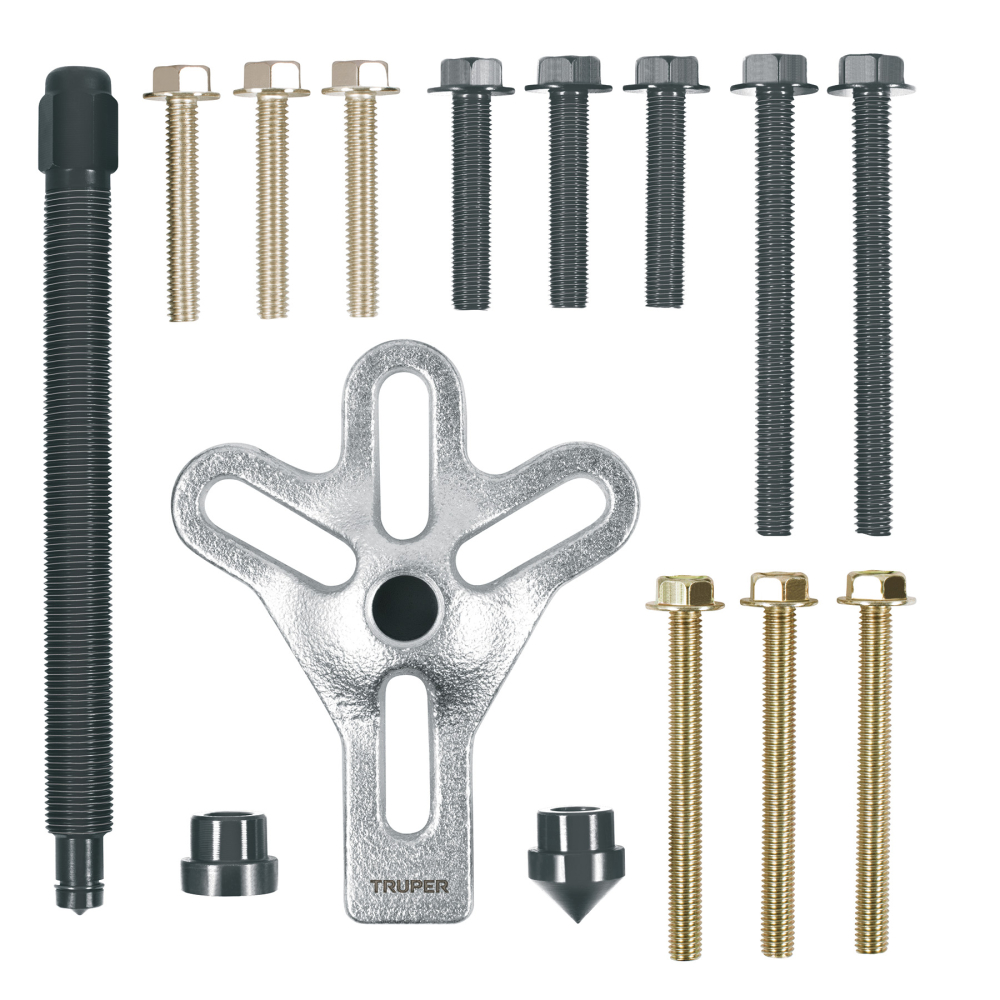 Extractor pata de gallo, 15 piezas, TRUPER EXT-15