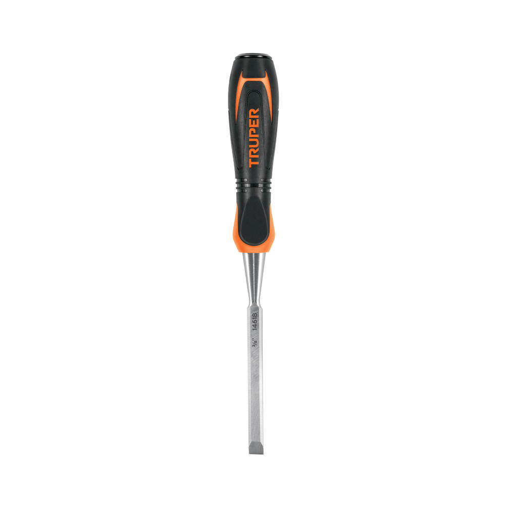 Formón 3/8' mango Comfort Grip, TRUPER FT-3/8
