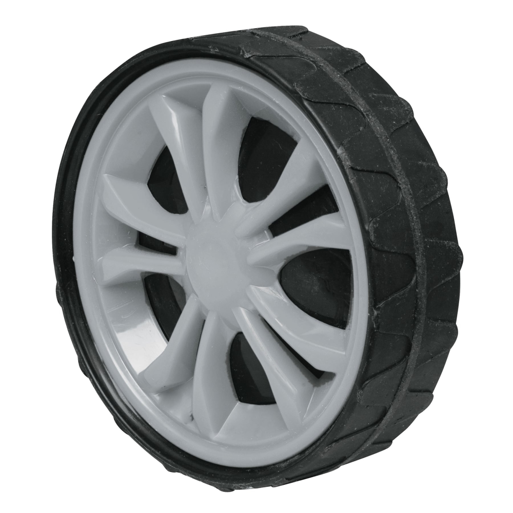 Ensamble de rueda y llanta delantera, 7', TRUPER LLP-418-7