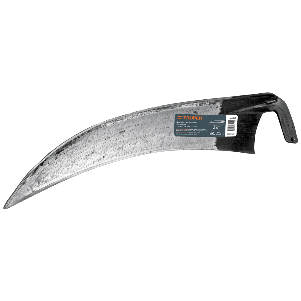 Guadaña tipo española de 26' sin mango, Truper GTX-26