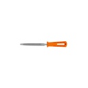 Lima triángulo pesado 4', 34 dpp, con mango, TRUPER LTP-4M