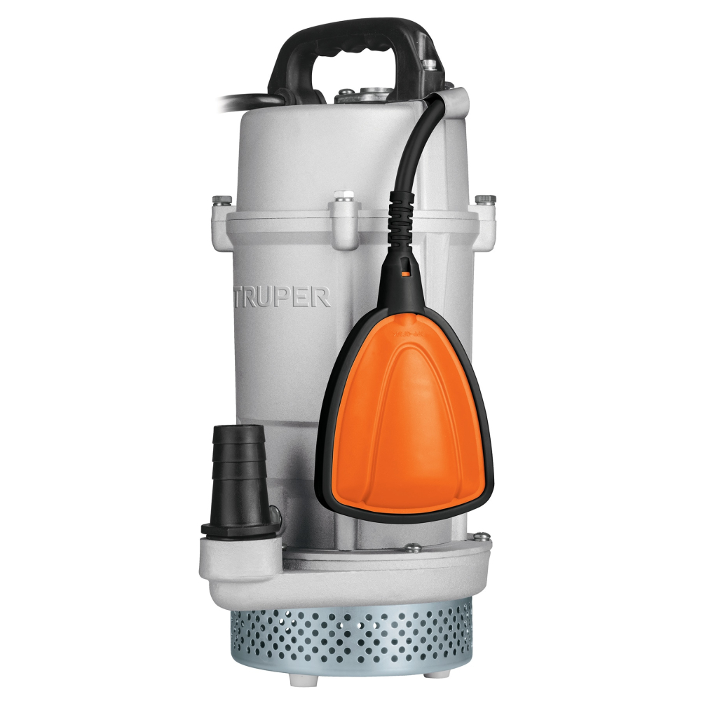 Bomba sumergible cubierta aluminio,agua limpia,3/4HP, TRUPER BOS-3/4LPX