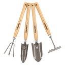 Juego de 4 herramientas para jardín, mango 12-1/4', TRUPER JJ-4L