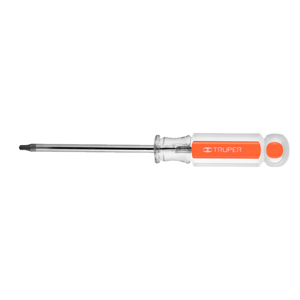 Desarmador punta Torx T 20 mango de acetato, TRUPER DT-20
