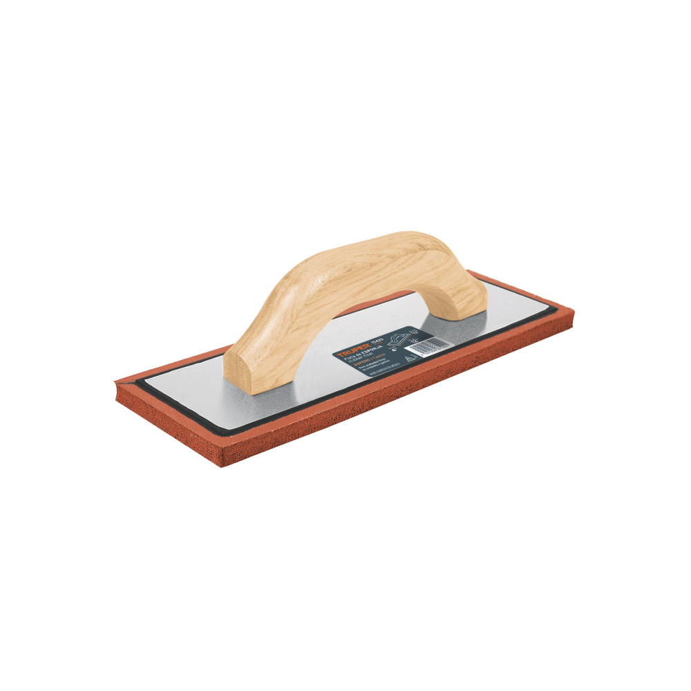 Flota de esponja 12', espesor 1/2', acabado áspero, TRUPER FL-12