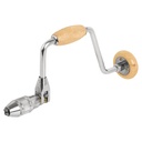 Berbiquí profesional 12' perilla de madera, TRUPER BC-12M