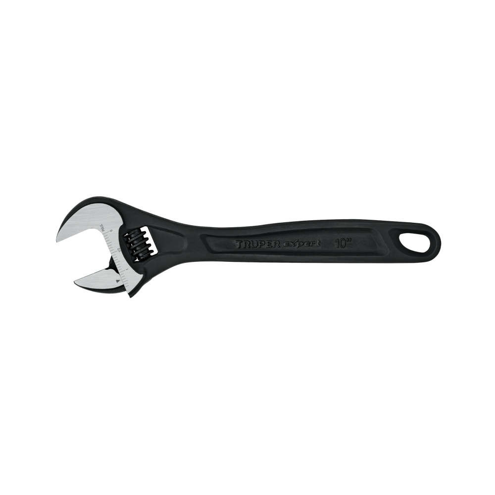Llave ajustable (perico) 10' profesional pavonada, EXPERT PET-10