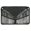 Juego 30 llaves allen largas mixtas punta bola, estuche ALL-30