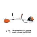 Desmalezadora a gasolina 33 cc mango tipo 'bici', 18' corte DES-330