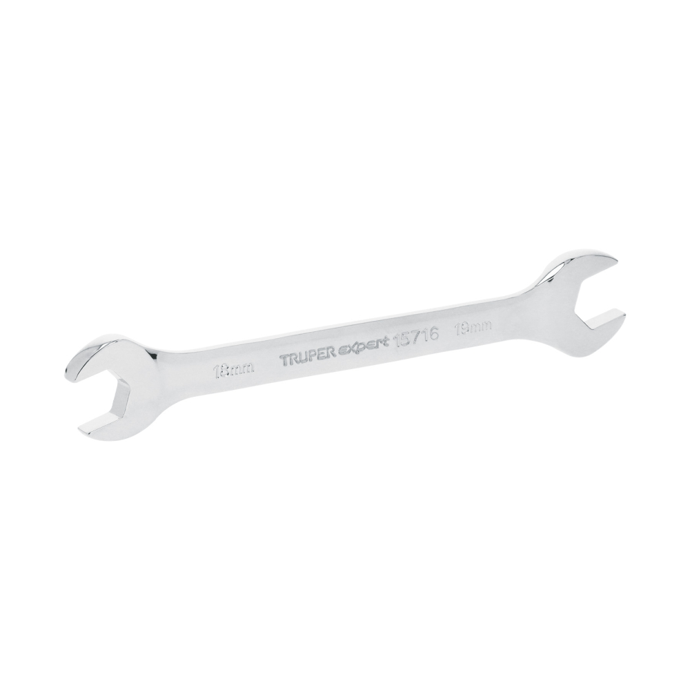 Llave española 18 x 19 x 220 mm de largo, TRUPER EXPERT LL-31819