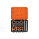 Juego de 7 tarrajas para tubo de 1/2' a 2', Truper Expert T-852X