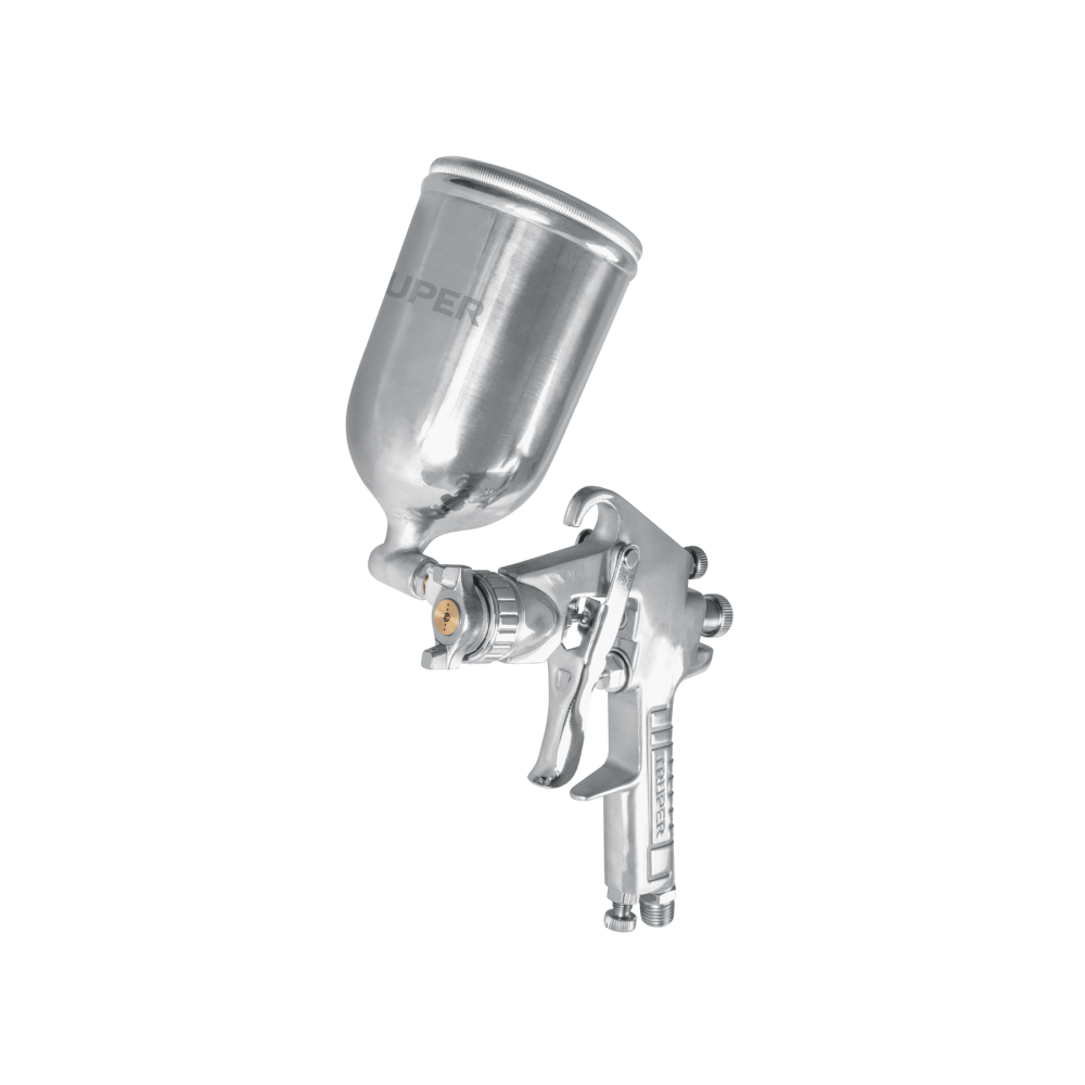 Pistola para pintar LVMP vaso aluminio, 1.4 mm, TRUPER PIPI-420