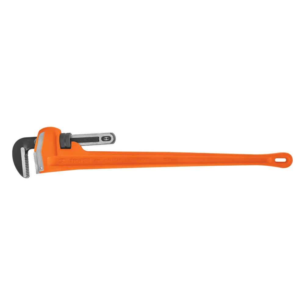 Llave stilson 48' cuerpo robusto de hierro dúctil, TRUPER STI-48