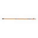 Mango telescópico de fibra vidrio de 1.9 a 3.6 m, TRUPER MG-TR-82F