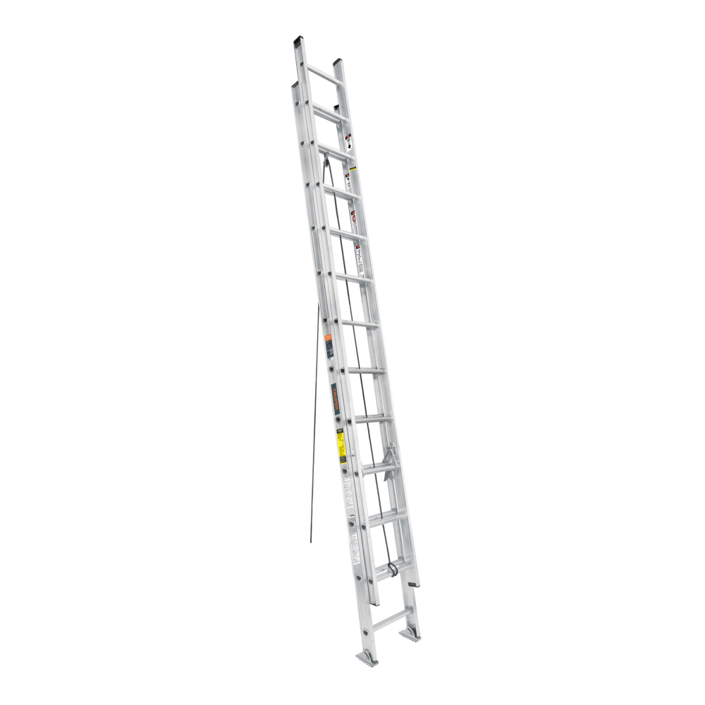 Escalera de extensión, tipo III, 24 peldaños, Truper ESE-24