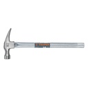 Martillo tubular pulido 16 oz uña recta, TRUPER MTR-16
